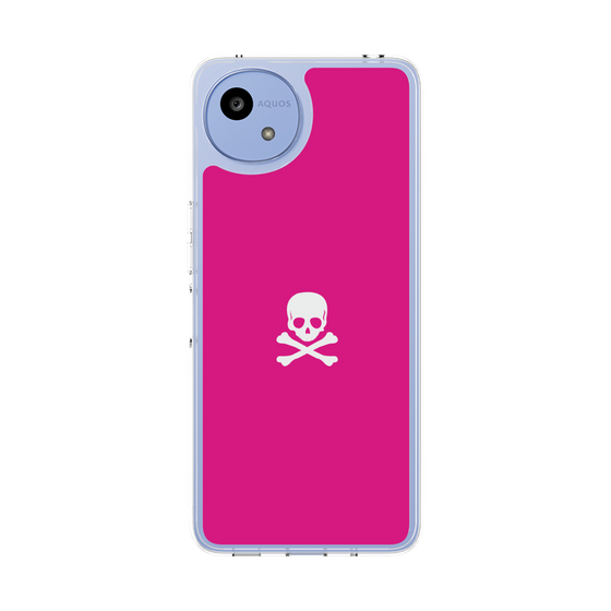 Slim Protection Case［ Skull - Pink ］