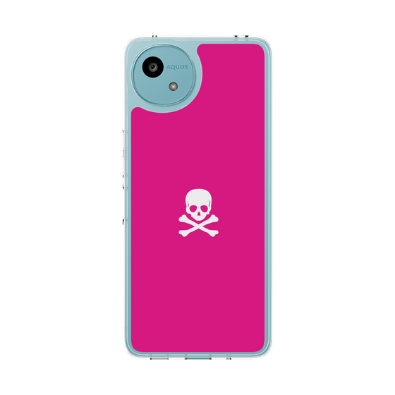 Slim Protection Case［ Skull - Pink ］