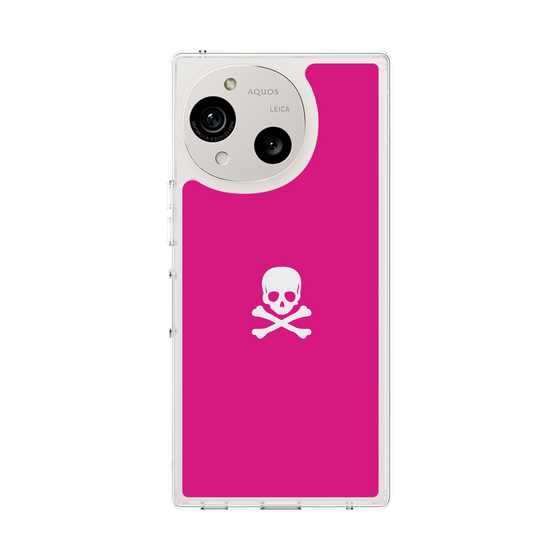 Slim Protection Case［ Skull - Pink ］