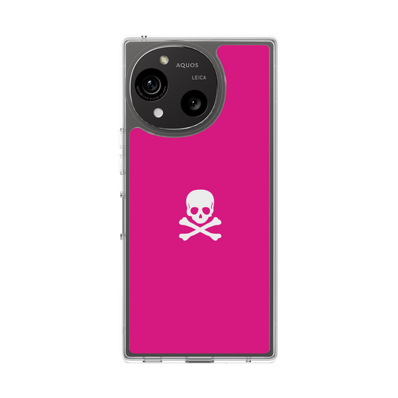 Slim Protection Case［ Skull - Pink ］