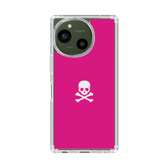 Slim Protection Case［ Skull - Pink ］