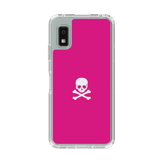 Slim Protection Case［ Skull - Pink ］