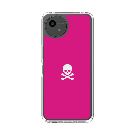 Slim Protection Case［ Skull - Pink ］
