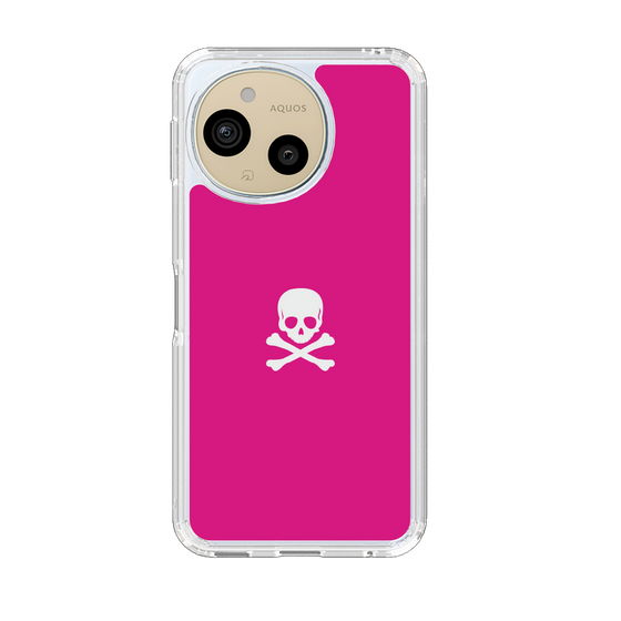 Slim Protection Case［ Skull - Pink ］