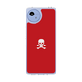 Slim Protection Case［ Skull - Red ］