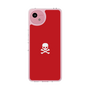 Slim Protection Case［ Skull - Red ］