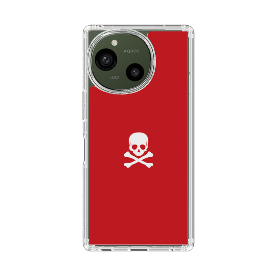 Slim Protection Case［ Skull - Red ］