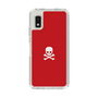 Slim Protection Case［ Skull - Red ］