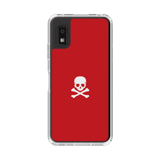 Slim Protection Case［ Skull - Red ］