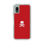 Slim Protection Case［ Skull - Red ］