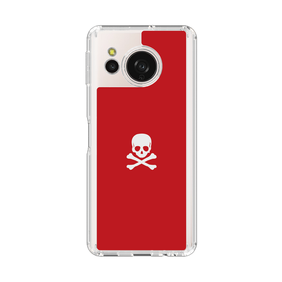 Slim Protection Case［ Skull - Red ］