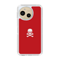 Slim Protection Case［ Skull - Red ］
