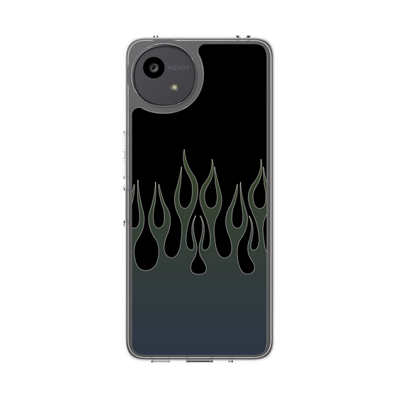 Slim Protection Case［ Flame - Blue ］