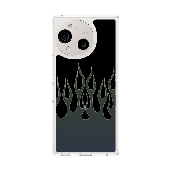 Slim Protection Case［ Flame - Blue ］