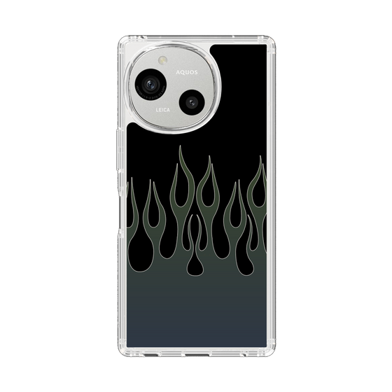 Slim Protection Case［ Flame - Blue ］