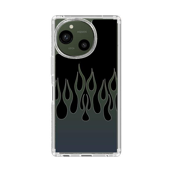 Slim Protection Case［ Flame - Blue ］