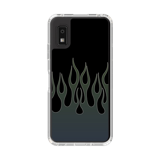 Slim Protection Case［ Flame - Blue ］