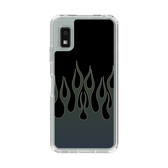 Slim Protection Case［ Flame - Blue ］