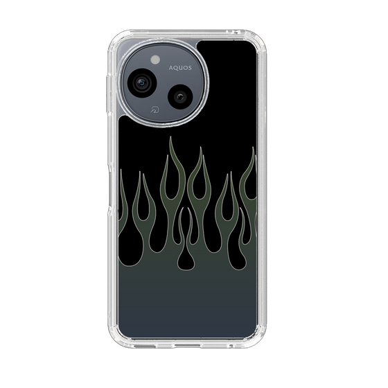 Slim Protection Case［ Flame - Blue ］