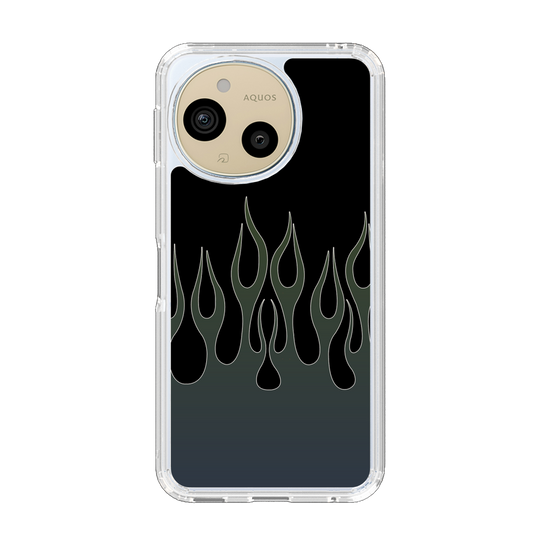 Slim Protection Case［ Flame - Blue ］