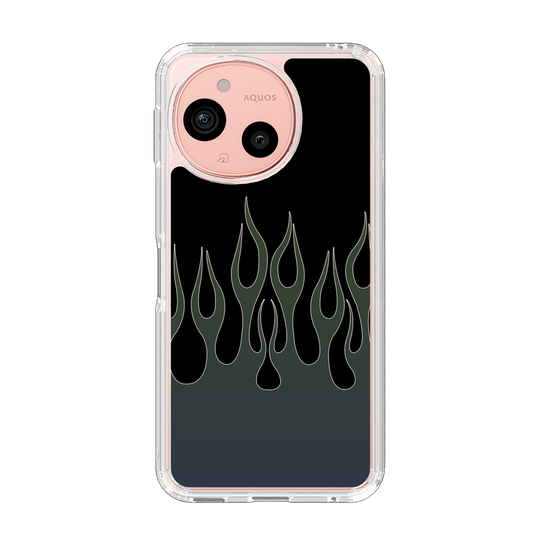 Slim Protection Case［ Flame - Blue ］