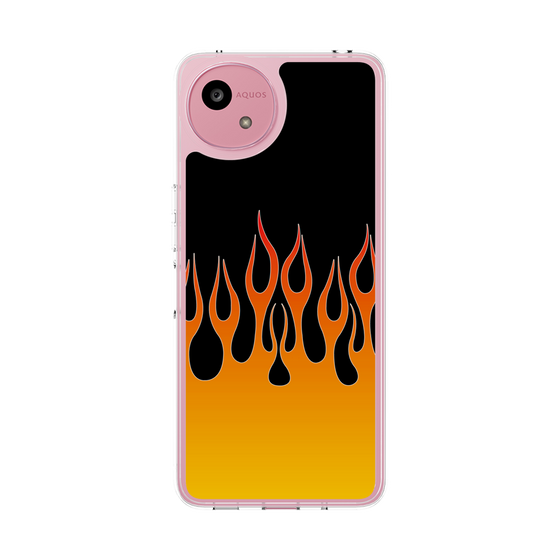 Slim Protection Case［ Flame - Orange ］