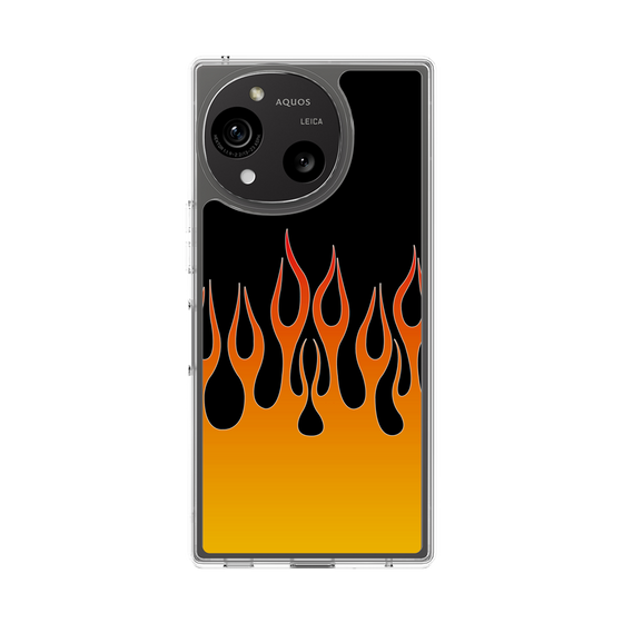 Slim Protection Case［ Flame - Orange ］