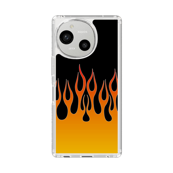 Slim Protection Case［ Flame - Orange ］