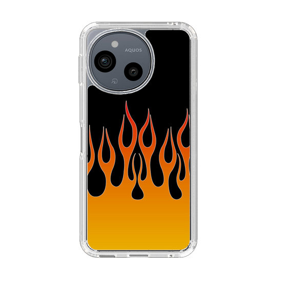 Slim Protection Case［ Flame - Orange ］