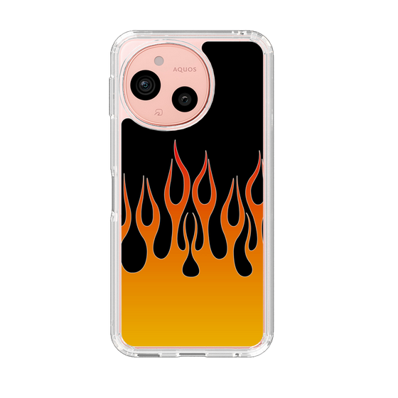 Slim Protection Case［ Flame - Orange ］