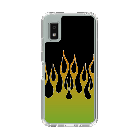 Slim Protection Case［ Flame - Green ］