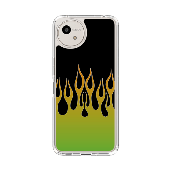 Slim Protection Case［ Flame - Green ］