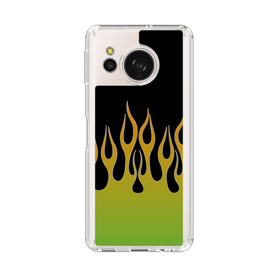 Slim Protection Case［ Flame - Green ］