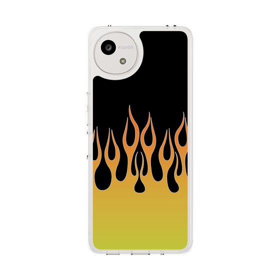 Slim Protection Case［ Flame - Yellow ］