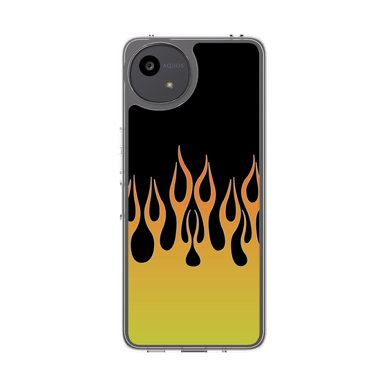 Slim Protection Case［ Flame - Yellow ］