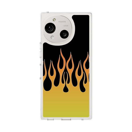 Slim Protection Case［ Flame - Yellow ］