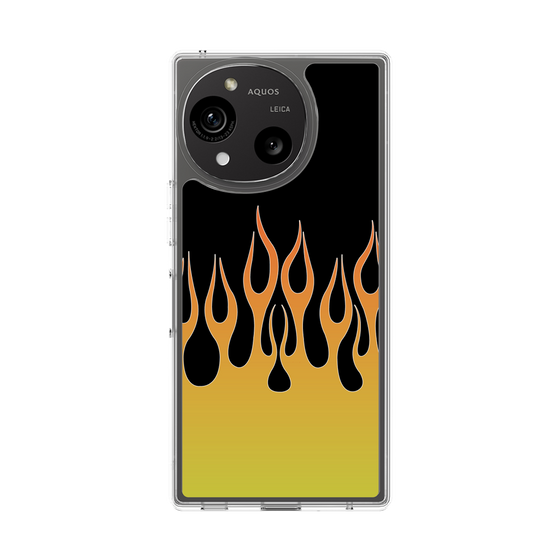 Slim Protection Case［ Flame - Yellow ］