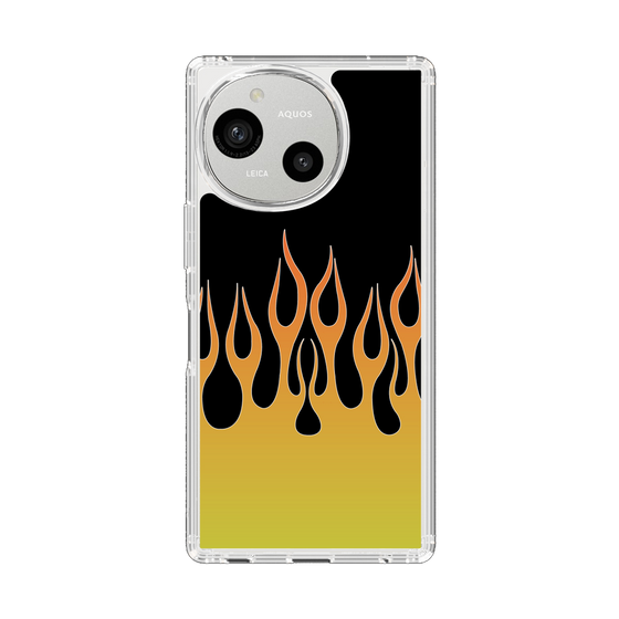 Slim Protection Case［ Flame - Yellow ］