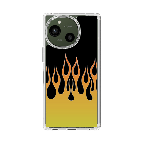 Slim Protection Case［ Flame - Yellow ］