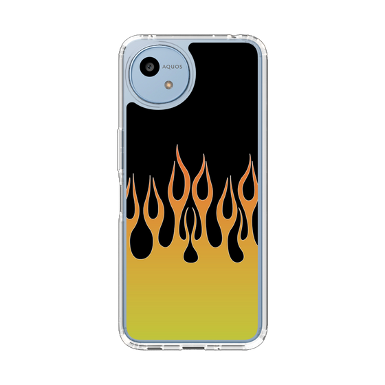 Slim Protection Case［ Flame - Yellow ］