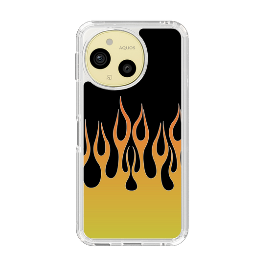 Slim Protection Case［ Flame - Yellow ］