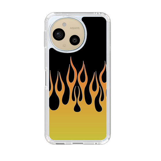 Slim Protection Case［ Flame - Yellow ］