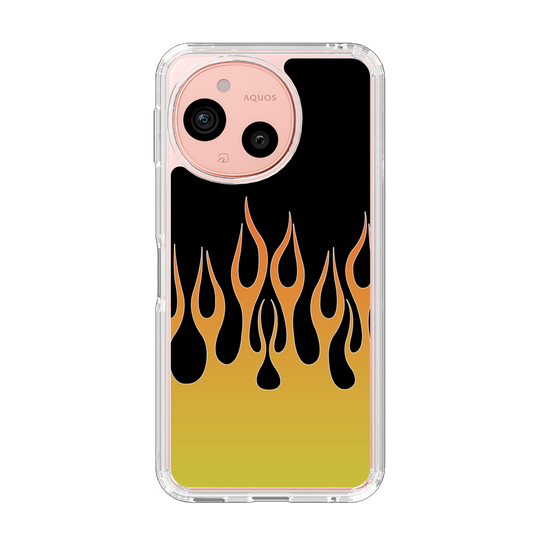 Slim Protection Case［ Flame - Yellow ］