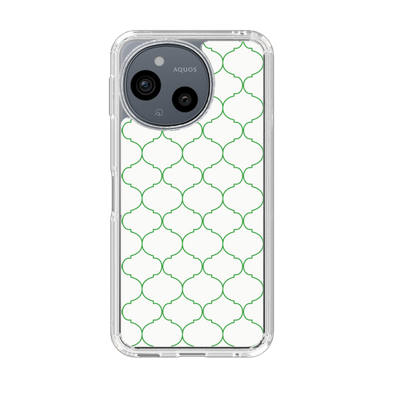 Slim Protection Case［ Moroccan1 -Green ］