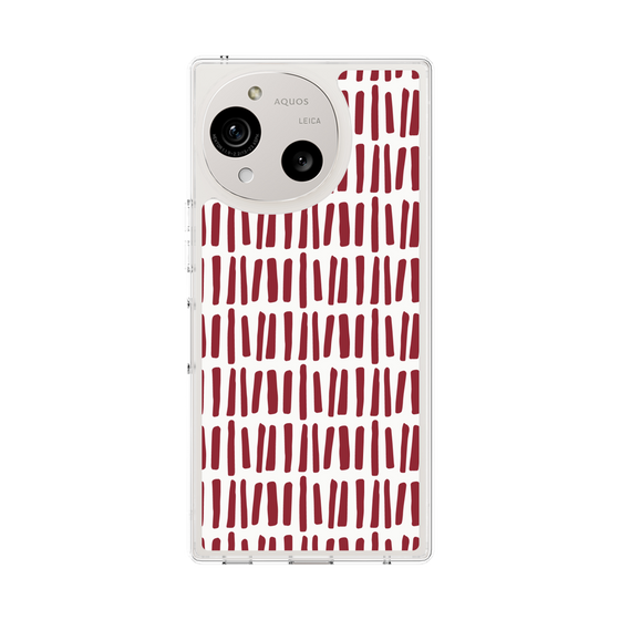 Slim Protection Case［ Nordic - Red ］