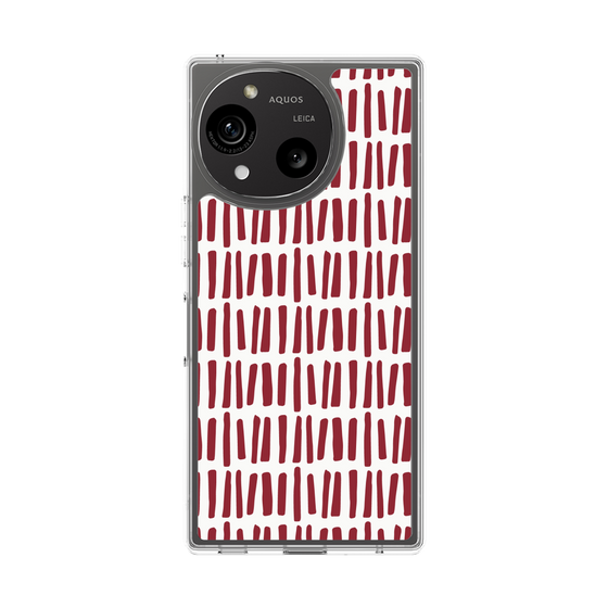 Slim Protection Case［ Nordic - Red ］