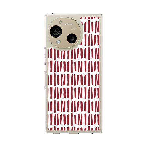 Slim Protection Case［ Nordic - Red ］