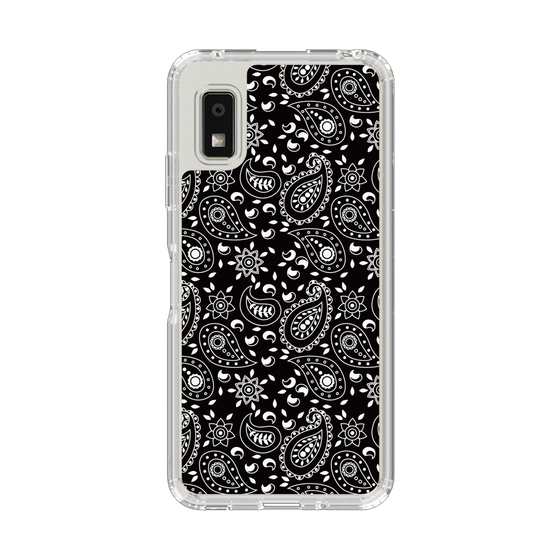 Slim Protection Case［ Paisley - Black ］