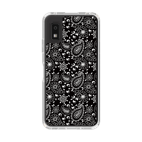 Slim Protection Case［ Paisley - Black ］