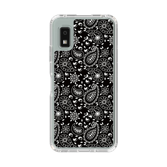 Slim Protection Case［ Paisley - Black ］